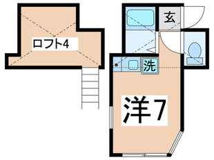 ユナイト根岸スパイス・ガールズの物件間取画像